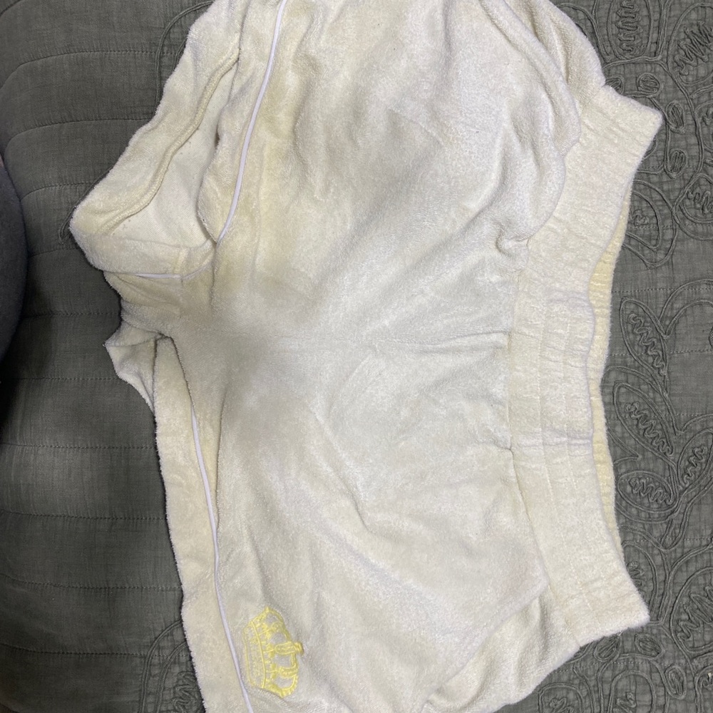 Yellow Juicy Couture Pj Shorts